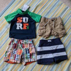 * Set of 4 baby boy items